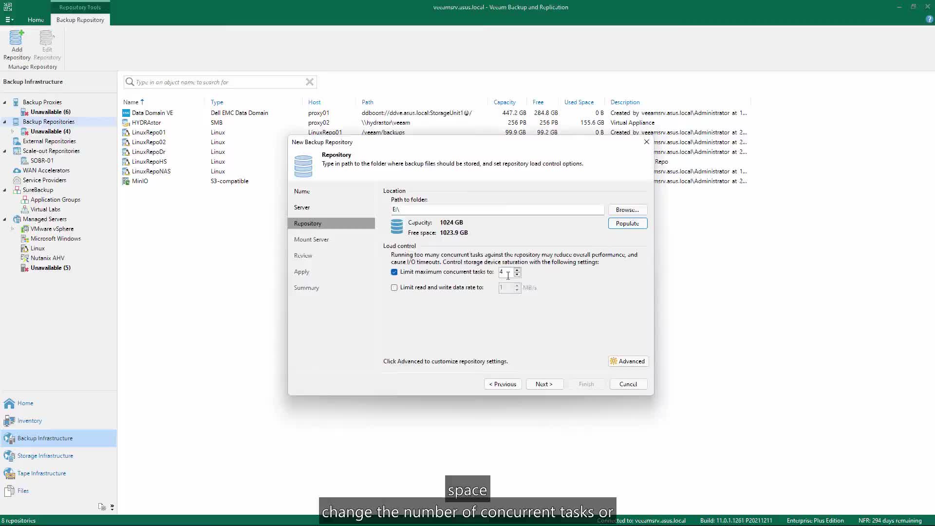 Veeam Cookbook - Adding a New Windows Repository_burn-in_1920x1080_x264