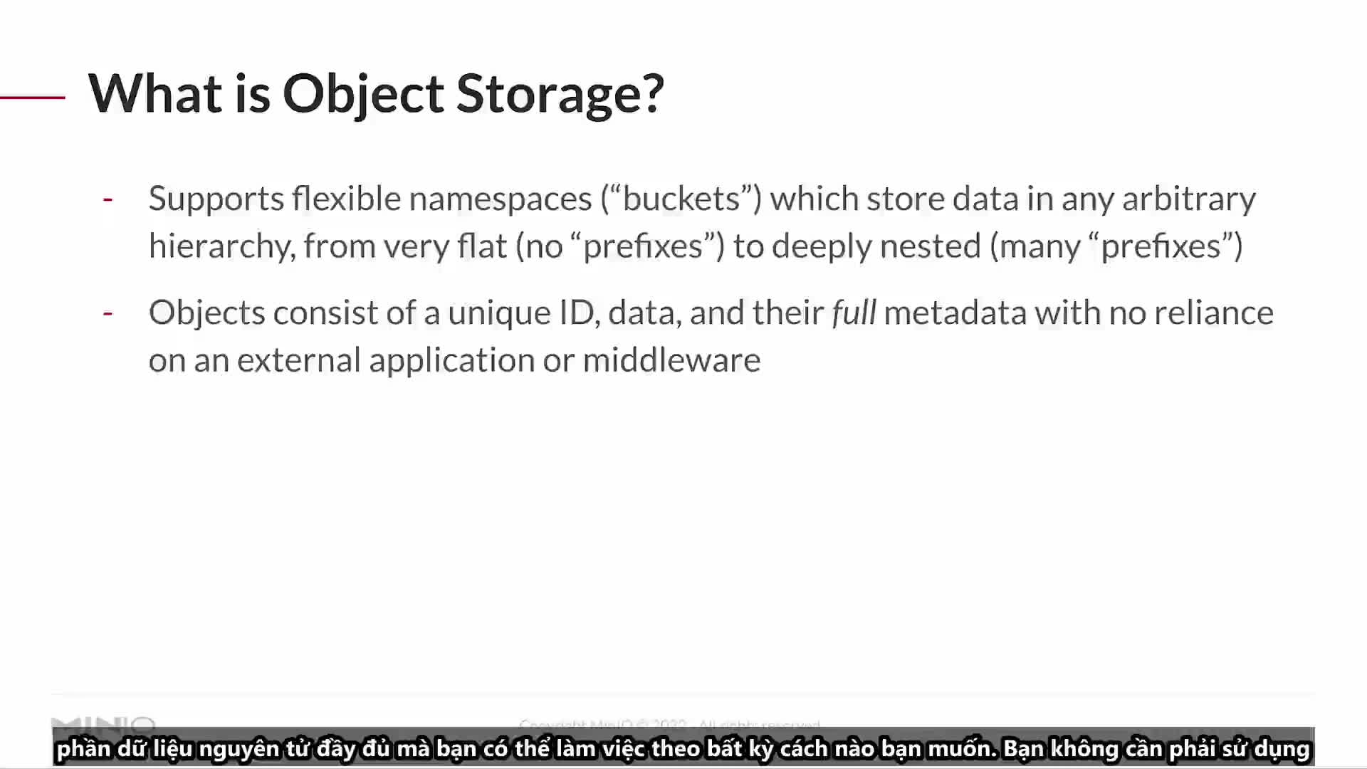 MinIO for Developers - Session 1 Understanding Object Storage Buckets and S3