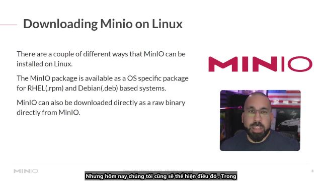 Session 1 Installing MinIO on RHEL