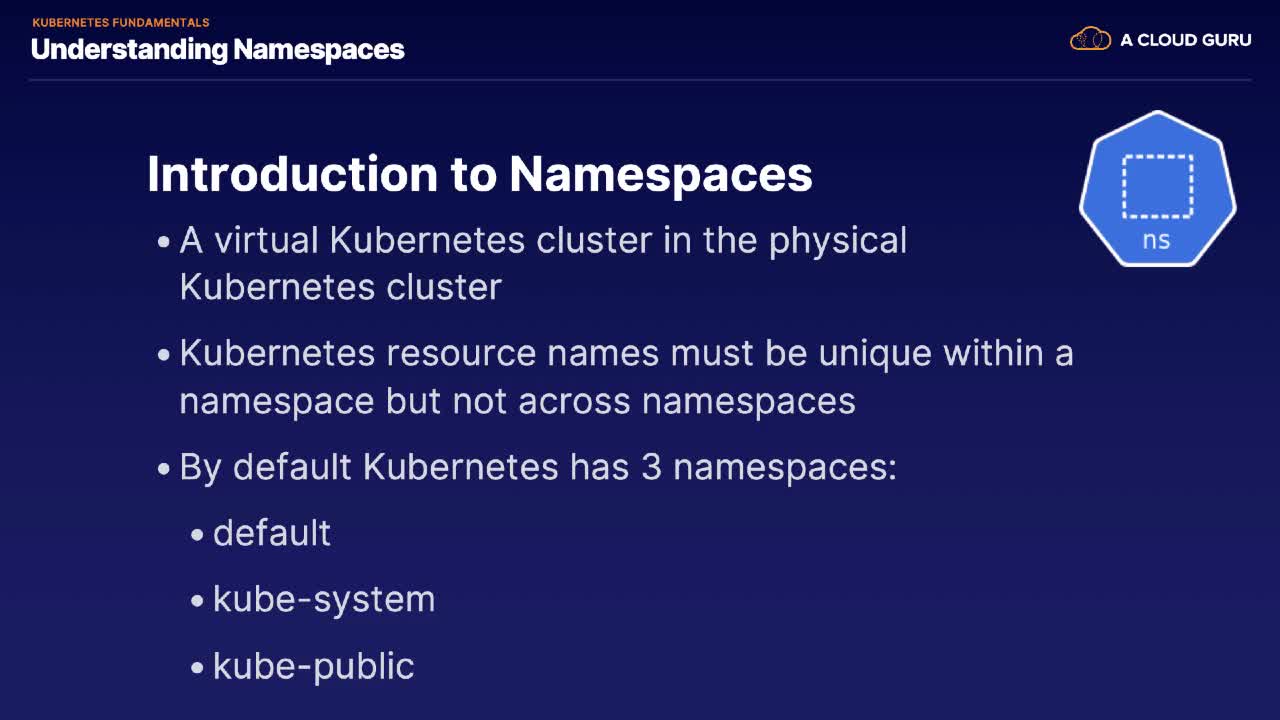 04 Running Applications with Kubernetes_008 Understanding Namespaces
