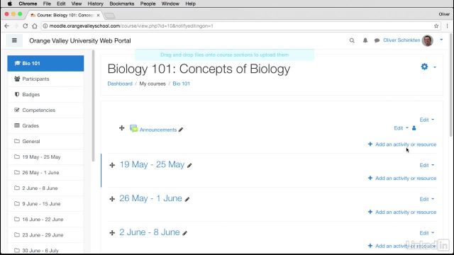 001 Start with a blank course shell