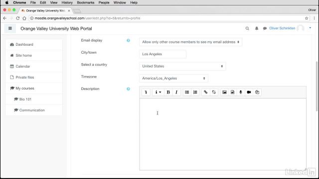 001 Customize your profile