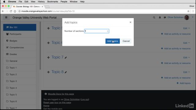 002 Customize your course structure