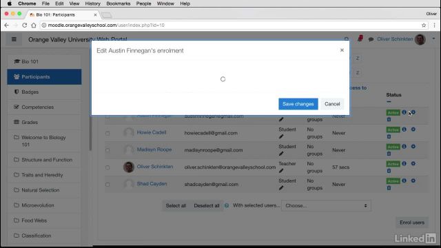001 Enroll students in your course
