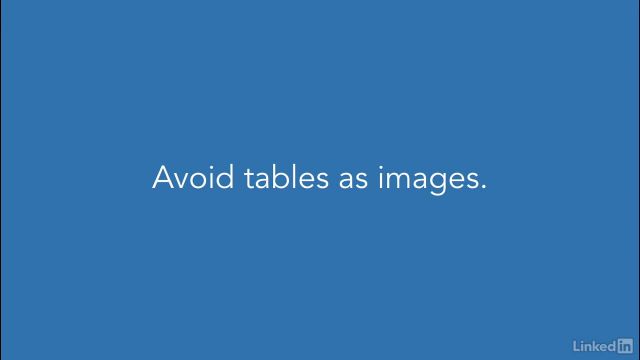 26-QA step 5 - Tables and charts