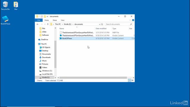 19-Sideloading manually to an ereading device