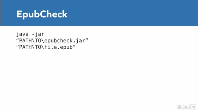 09-Introduction to validation and EpubCheck