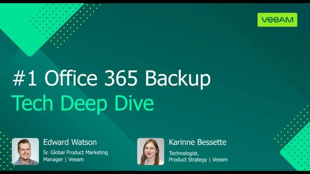 #1 Office 365 Backup - Technical Deep Dive