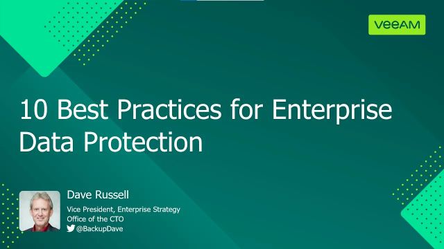 10 Best Practices for Enterprise Data Protection