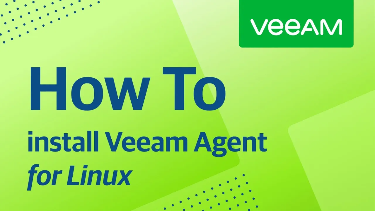 How to install Veeam Agent for Linux