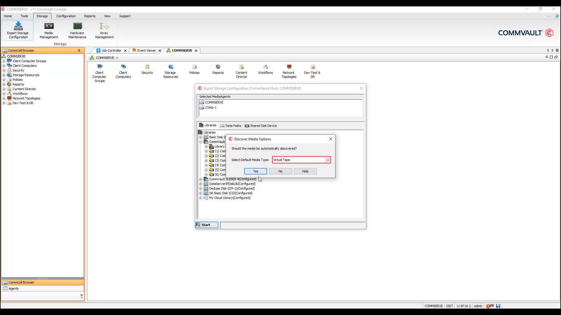 2.3.2.Share a Tape Library