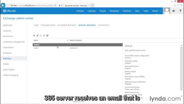 016 Configuring Accepted Domains, Remote Domains, And Connectors-31