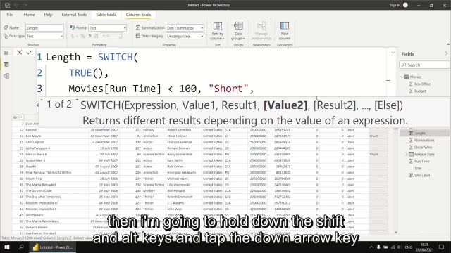 Dax For Power Bi Part 2-3 - The Switch Function-22