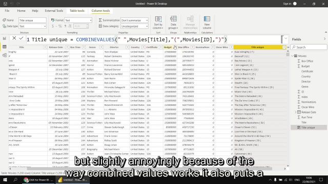 Dax For Power Bi Part 2-5 - Text In Calculated Columns-34