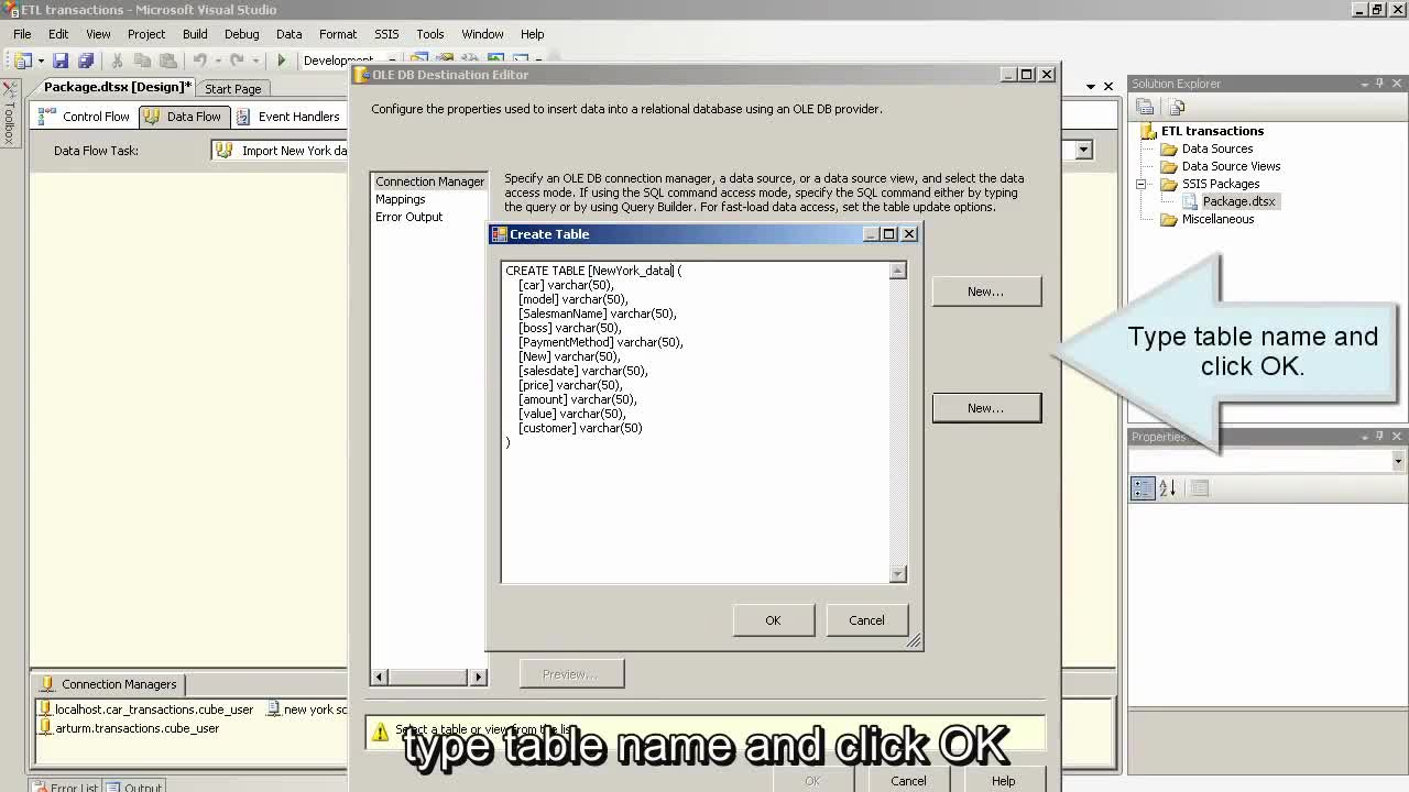 3-Data Warehouse Tutorial- Creating An Etl--12