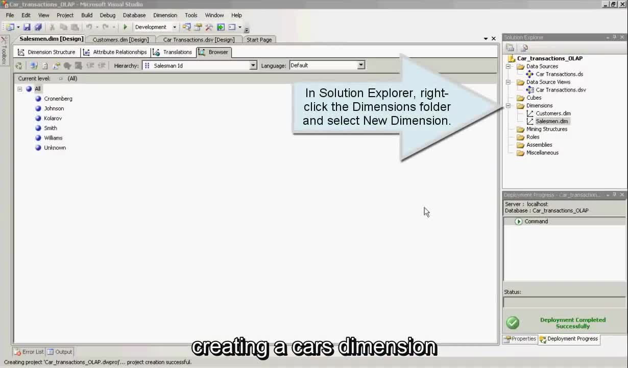 11-Analysis Services Tutorial- Creating Olap Cube- Introduction To Data Warehouse