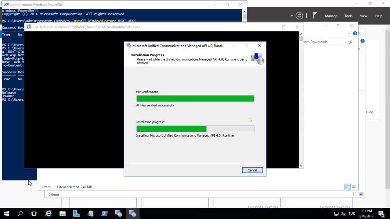 47_How to install and configure Exchange Server 2016 on Windows Server 2016