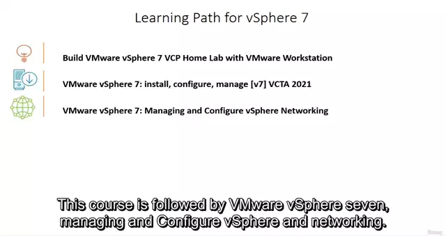 01.01.Learning Path For Vsphere 7-2