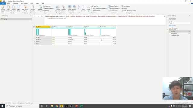 Power BI Live 2 - Giao diện và tính năng của Power Query