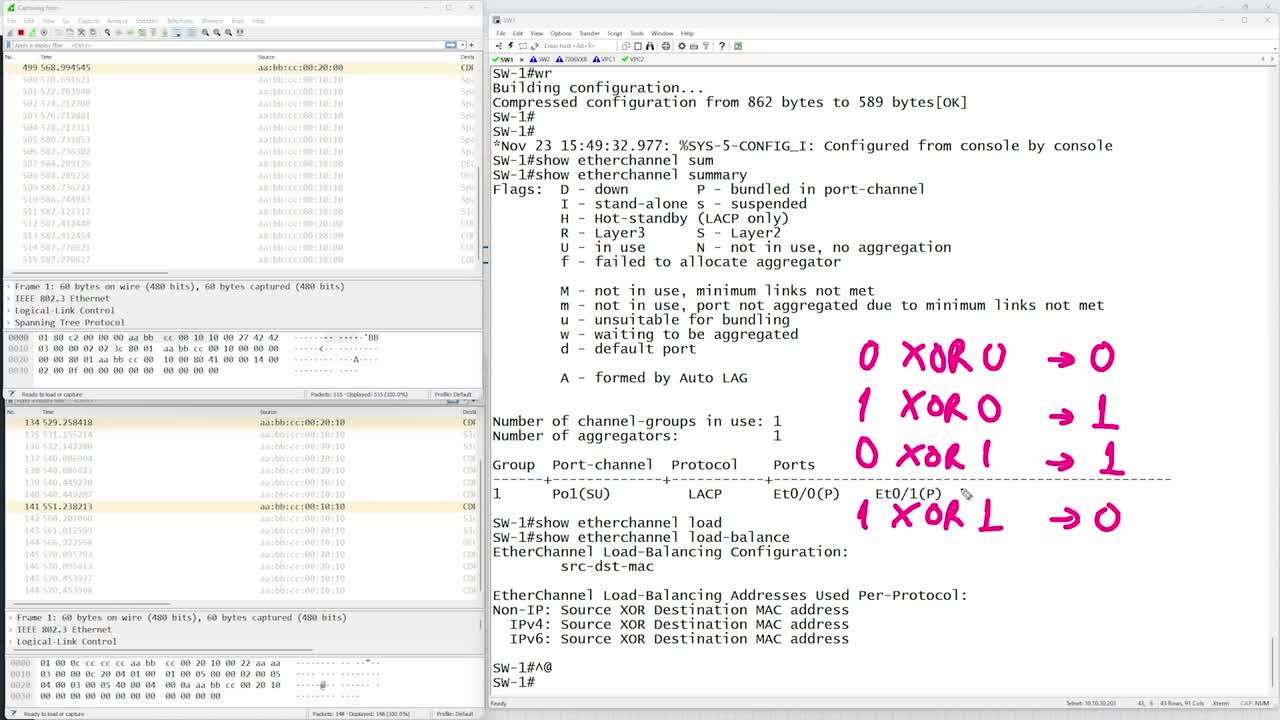 009.EtherChannel thì có load balance không