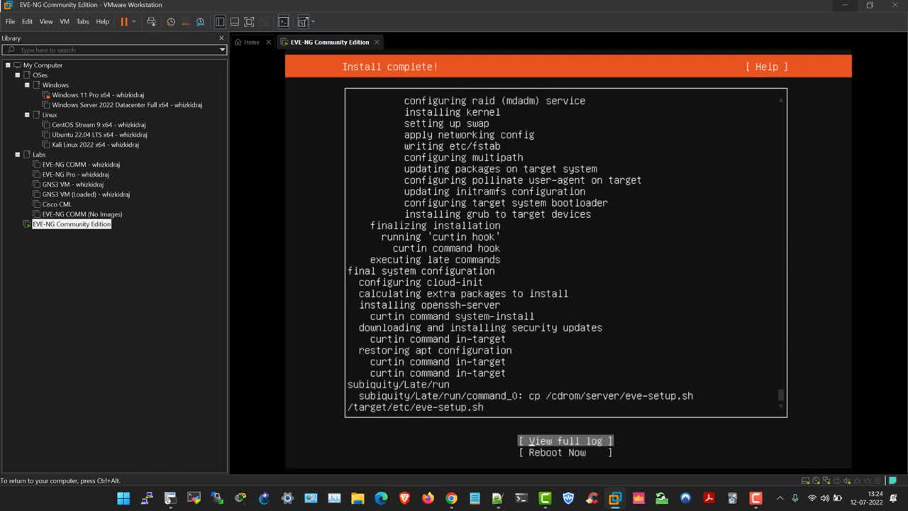 0012-EVE-NG Installation vs increase hard-disk size