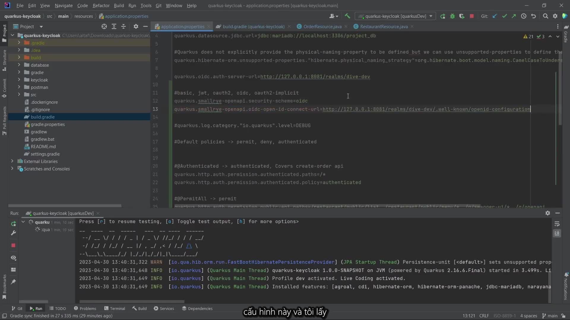 Part 7 - Keycloak with Quarkus and Swagger UI_burn-in_1920x1080_x264